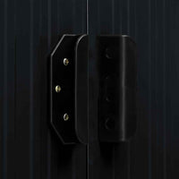 vidaXL Abrigo jardim c/ portas de correr 386x131x178 cm aço antracite