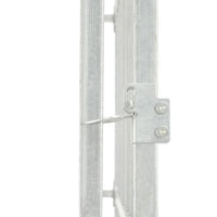 vidaXL Canil de exterior com telhado 150x150x200 cm