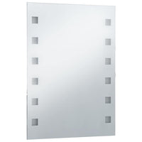 vidaXL Espelho de parede LED para casa de banho 60x80 cm
