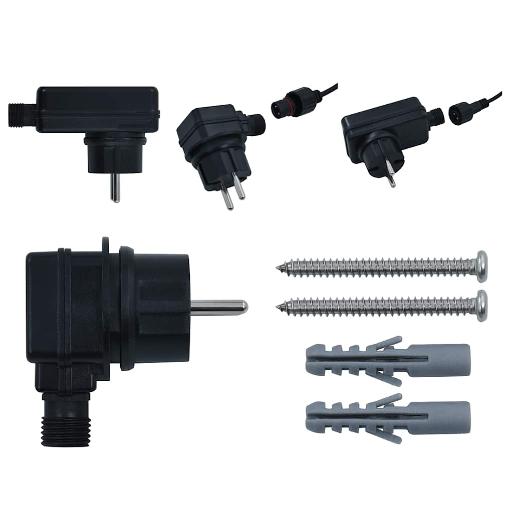 vidaXL Espelho de parede LED c/ sensor tátil e horas p/ WC 100x60 cm