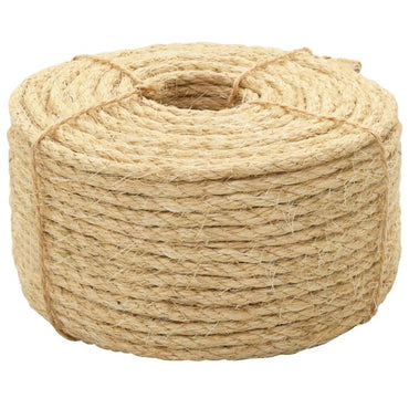 vidaXL Corda 100% sisal 6 mm 100 m