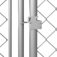 vidaXL Canil de exterior com telhado 7,6x3,8x2,3 m