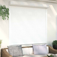 vidaXL Persiana de enrolar em alumínio 70x100 cm branco