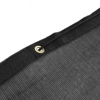 vidaXL Rede de proteção para contentor PEAD 3x5 m preto