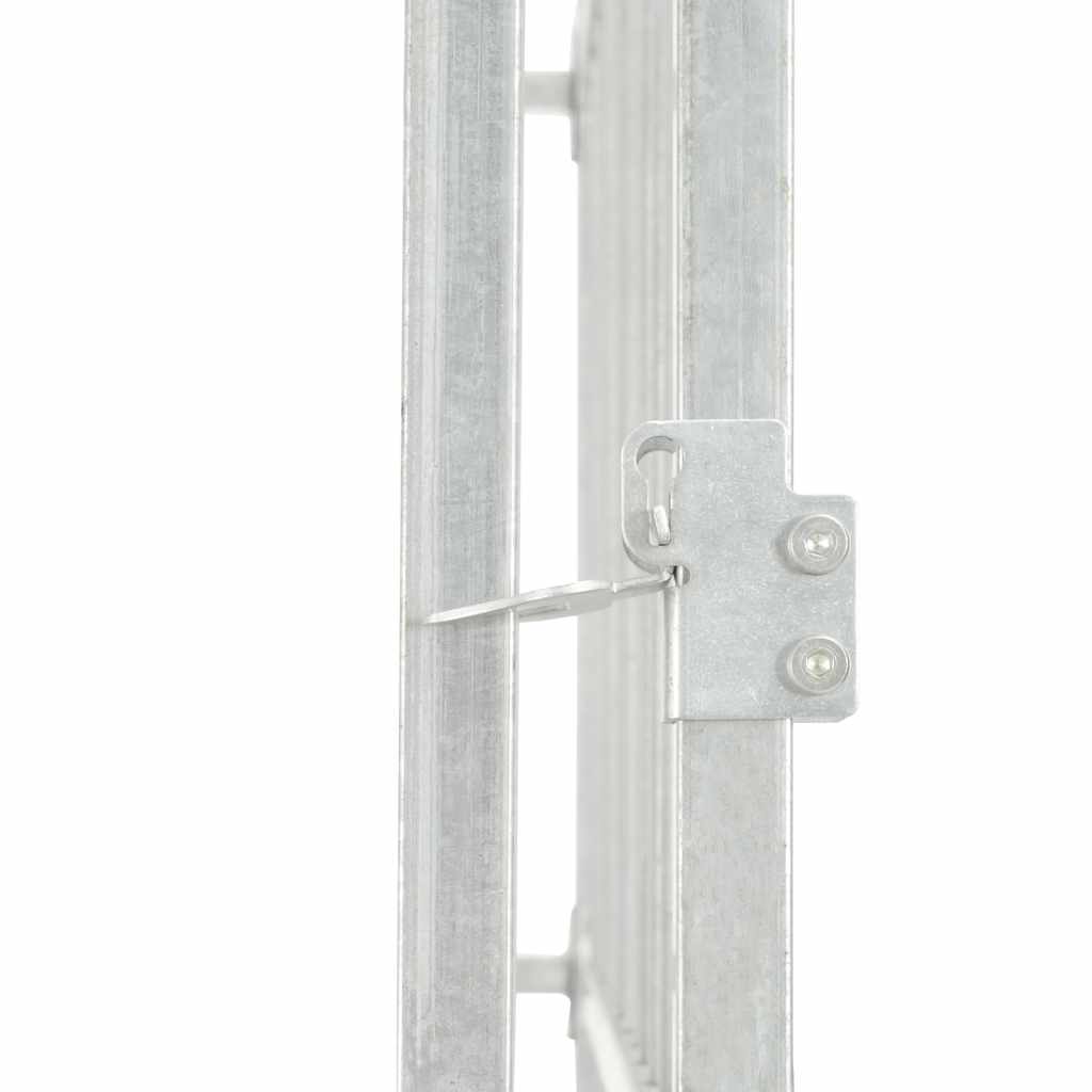 vidaXL Canil de exterior com toldo 382x192x225 cm