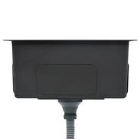 vidaXL Lava-louça de cozinha artesanal aço inoxidável