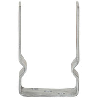 vidaXL Âncoras de vedação 6 pcs 12x6x15 cm aço galvanizado prateado