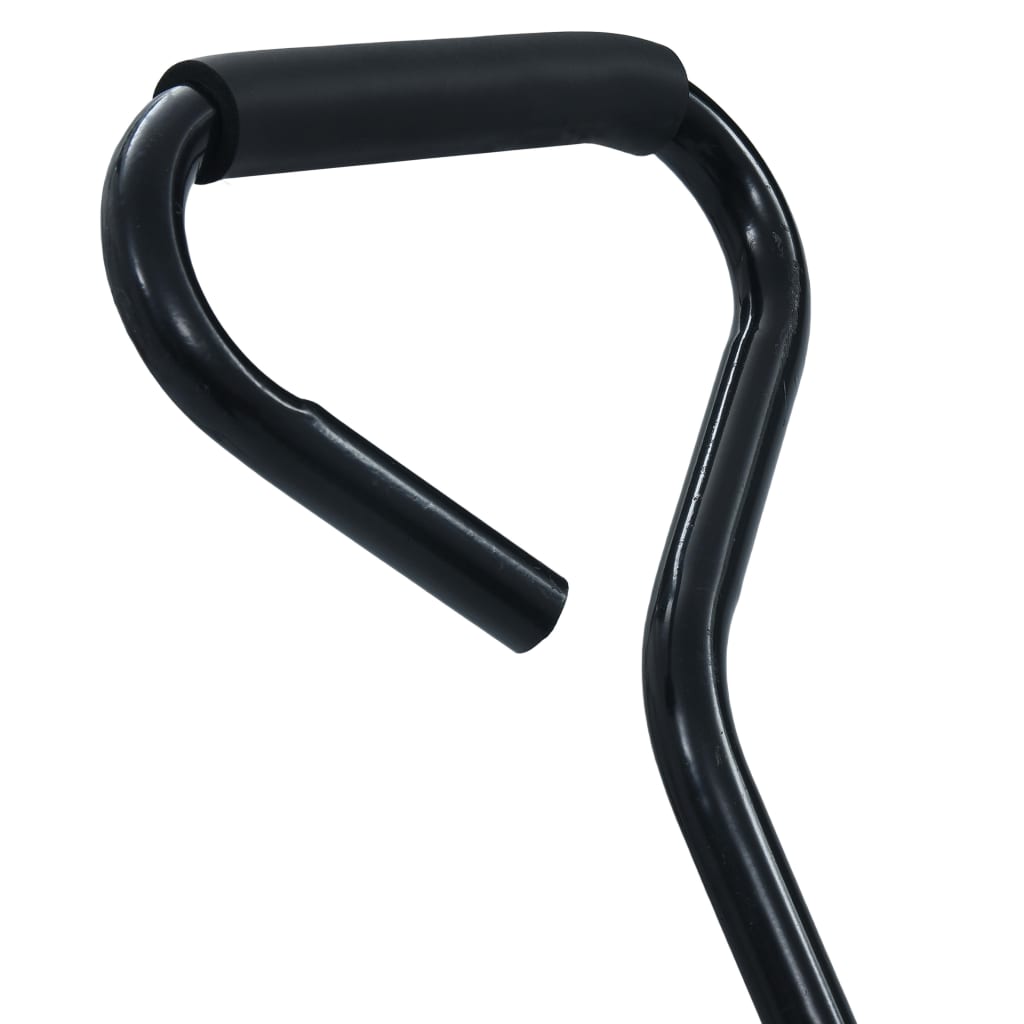 vidaXL Carrinho de mão basculante para jardim 300 kg 75 L verde