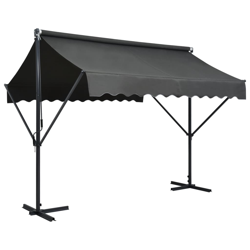vidaXL Toldo de pé 500x300 cm creme