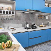 vidaXL Autocolante para móveis 500x90 cm PVC branco