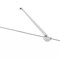 vidaXL Cabine de duche riscas vidro temperado 120x68x130 cm