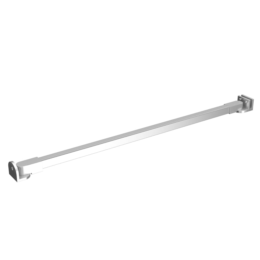 vidaXL Braço de apoio para cabine de duche aço inoxidável 47,5 cm