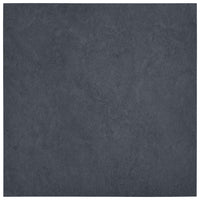 vidaXL Tábuas de soalho autoadesivas 5,11 m² PVC mármore preto