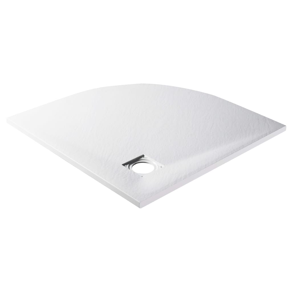 vidaXL Base de chuveiro SMC 90x90 cm branco