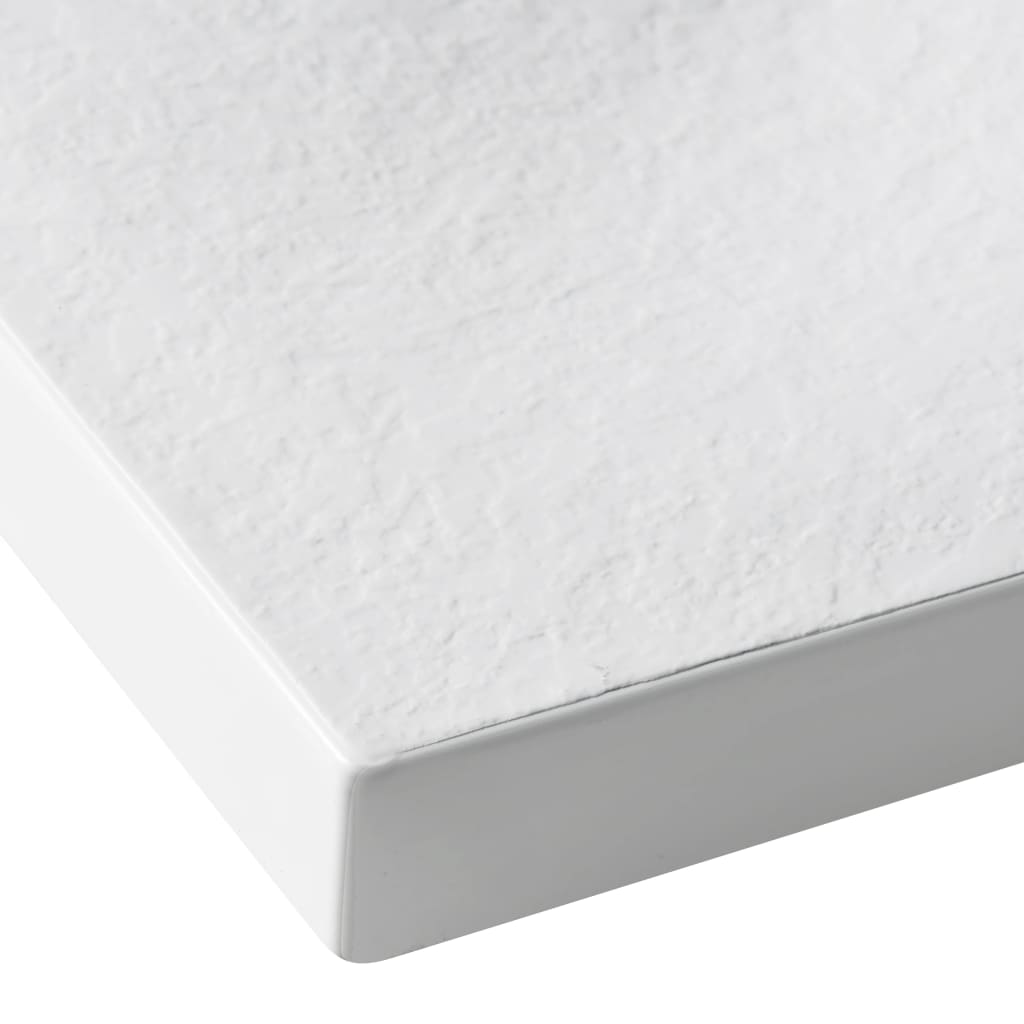 vidaXL Base de chuveiro SMC 90x90 cm branco