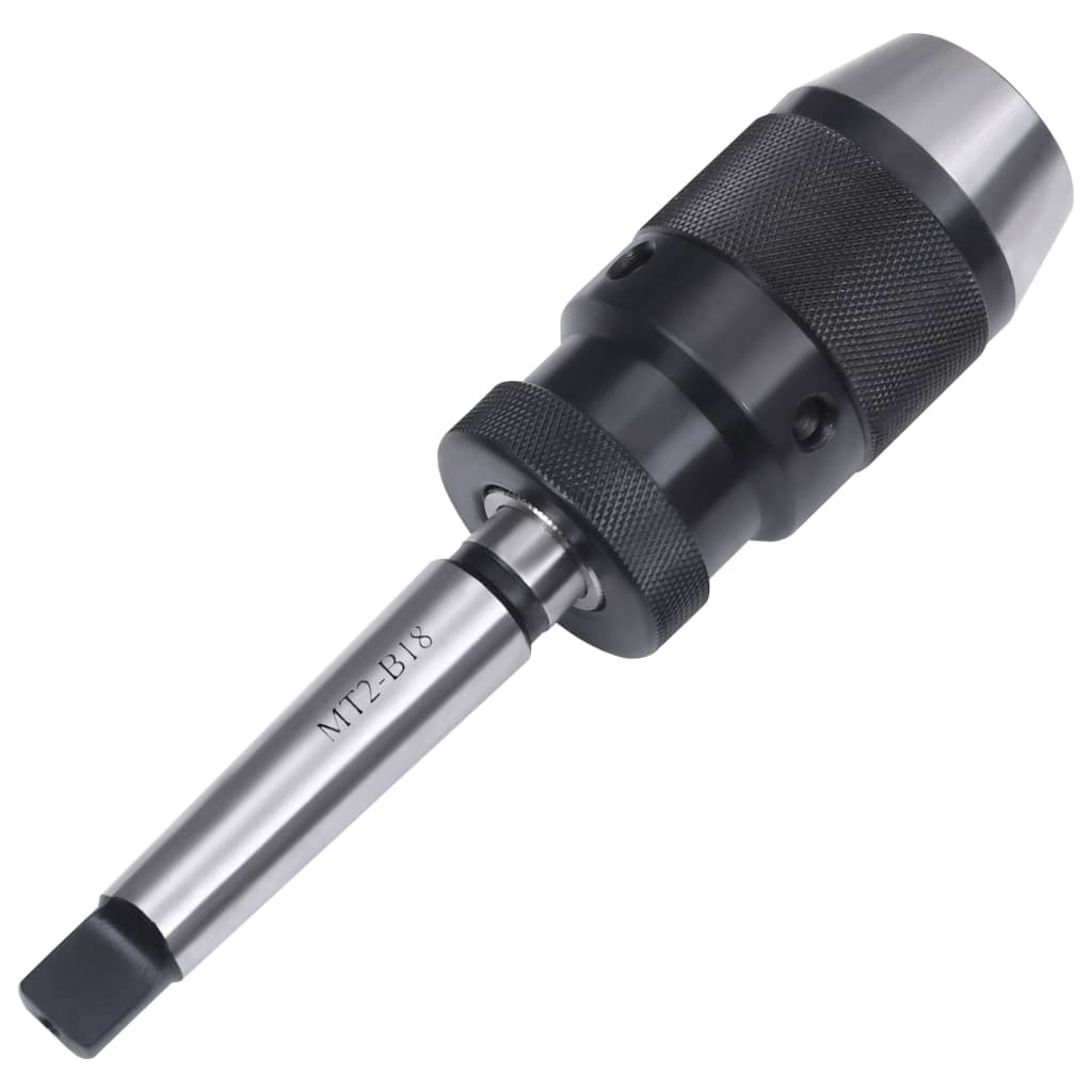 vidaXL Porta-brocas de libertação rápida MT2-B16 13 mm de aperto