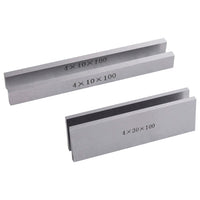 vidaXL Blocos paralelos 100 mm 18 pcs 10-42 mm