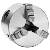 vidaXL Bucha de torno autocentrante com 3 grampos 80 mm aço