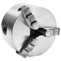 vidaXL Bucha de torno autocentrante com 3 grampos 80 mm aço