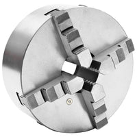 vidaXL Bucha de torno autocentrante com 3 grampos 80 mm aço