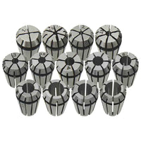 vidaXL Pinças ER11 13 pcs p/ conjunto de ferramentas de torneamento