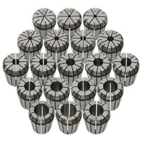 vidaXL Pinças ER11 13 pcs p/ conjunto de ferramentas de torneamento
