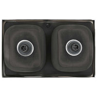 vidaXL Lava-louça cozinha + cuba dupla 800x500x155mm aço inox prateado