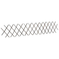 vidaXL Cercas em treliça salgueiro 5 pcs 180x120 cm