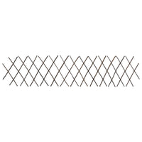 vidaXL Cercas em treliça salgueiro 5 pcs 180x120 cm