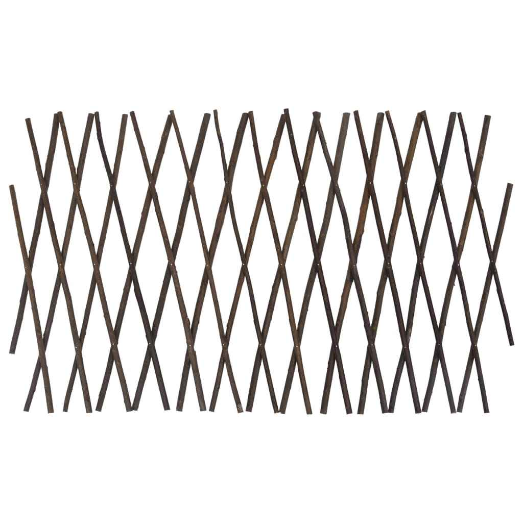 vidaXL Cercas em treliça salgueiro 5 pcs 180x120 cm