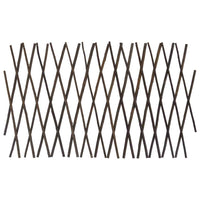 vidaXL Cercas em treliça salgueiro 5 pcs 180x120 cm