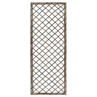 vidaXL Treliças de jardim 6 pcs 30x120 cm salgueiro