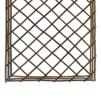 vidaXL Treliças de jardim 6 pcs 30x120 cm salgueiro