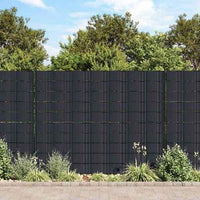 vidaXL Painel de privacidade para jardim 35x0,19 m PVC verde