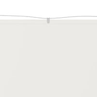 vidaXL Toldo vertical 140x270 cm tecido oxford branco