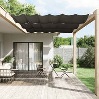 vidaXL Toldo vertical 140x270 cm tecido oxford branco