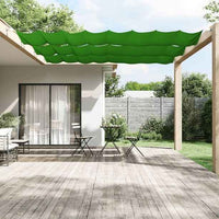vidaXL Toldo vertical 140x270 cm tecido oxford branco