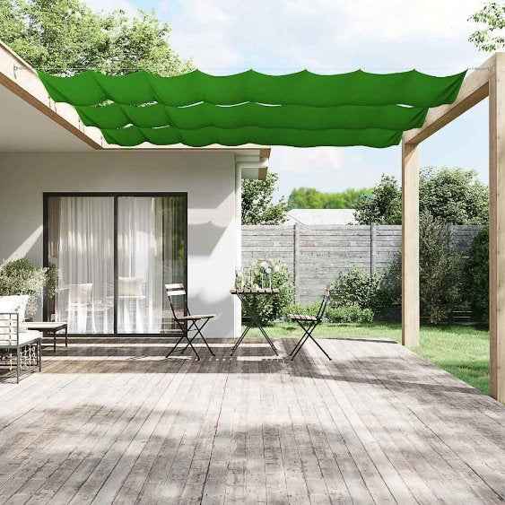 vidaXL Toldo vertical 60x800 cm tecido oxford branco