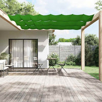 vidaXL Toldo vertical 60x800 cm tecido oxford branco