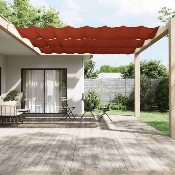 vidaXL Toldo vertical 140x270 cm tecido oxford branco