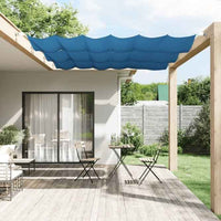 vidaXL Toldo vertical 140x270 cm tecido oxford branco