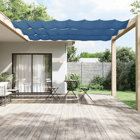 vidaXL Toldo vertical 60x800 cm tecido oxford branco