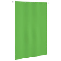 vidaXL Tela de varanda 80x240 cm tecido oxford verde-claro