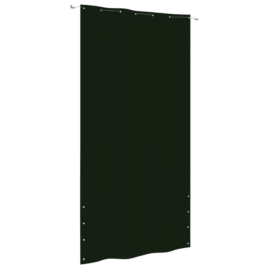vidaXL Tela de varanda 80x240 cm tecido oxford verde-claro