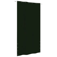 vidaXL Tela de varanda 80x240 cm tecido oxford verde-claro