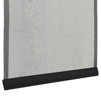 vidaXL Cortina para porta anti-insetos 100x220 cm poliéster preto