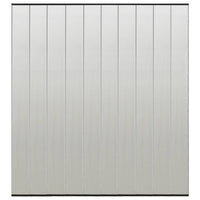 vidaXL Cortina para porta anti-insetos 100x220 cm poliéster preto