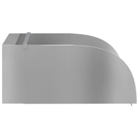 vidaXL Cascata com luzes LED 30x34x14 cm aço inoxidável 304