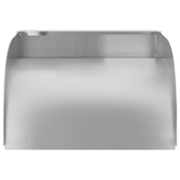 vidaXL Cascata com luzes LED 30x34x14 cm aço inoxidável 304