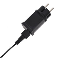 vidaXL Cascata com luzes LED 30x34x14 cm aço inoxidável 304